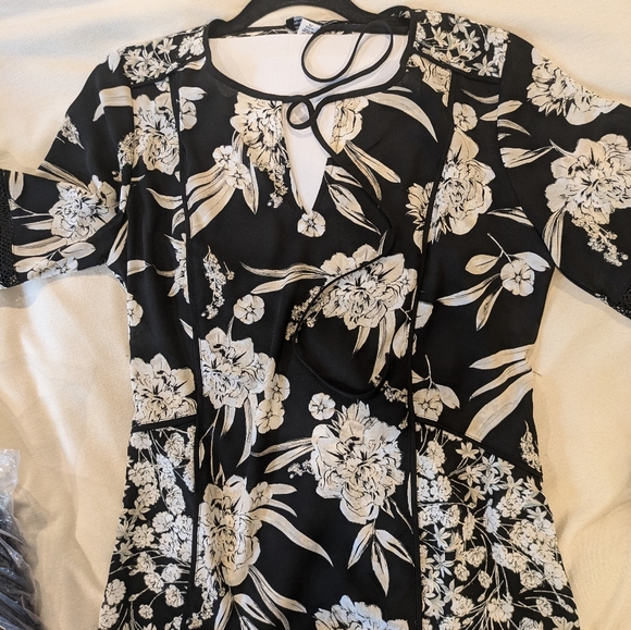 Karl Lagerfeld Beautiful Blouse Mixed Print S - Picture 2 of 12